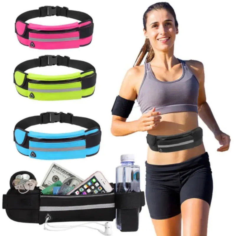 Hydration Running Belt with Multiple Pockets PRO GADGETS