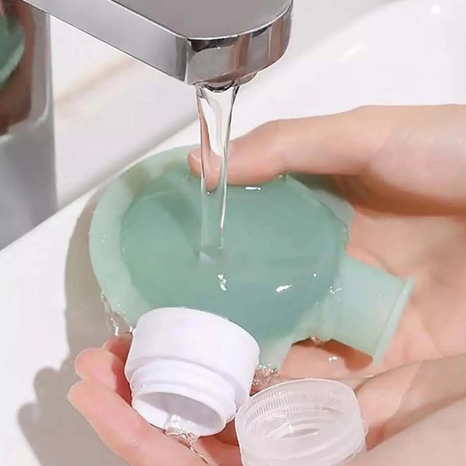 silicone travel dispenser bottles
