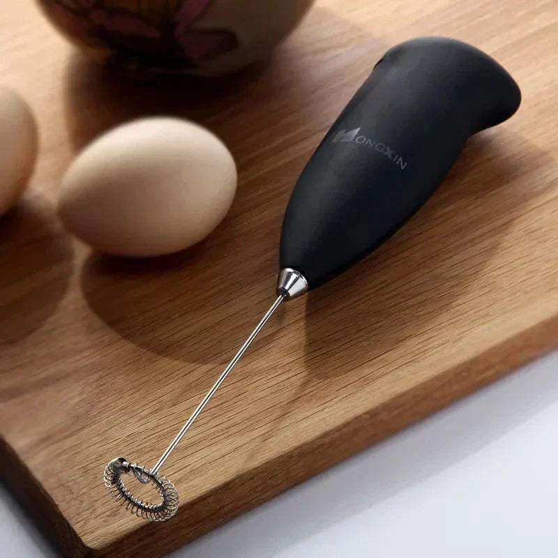 Portable Mini Electric Foamer Coffee Maker Egg Beater for Cappuccino Stirrer