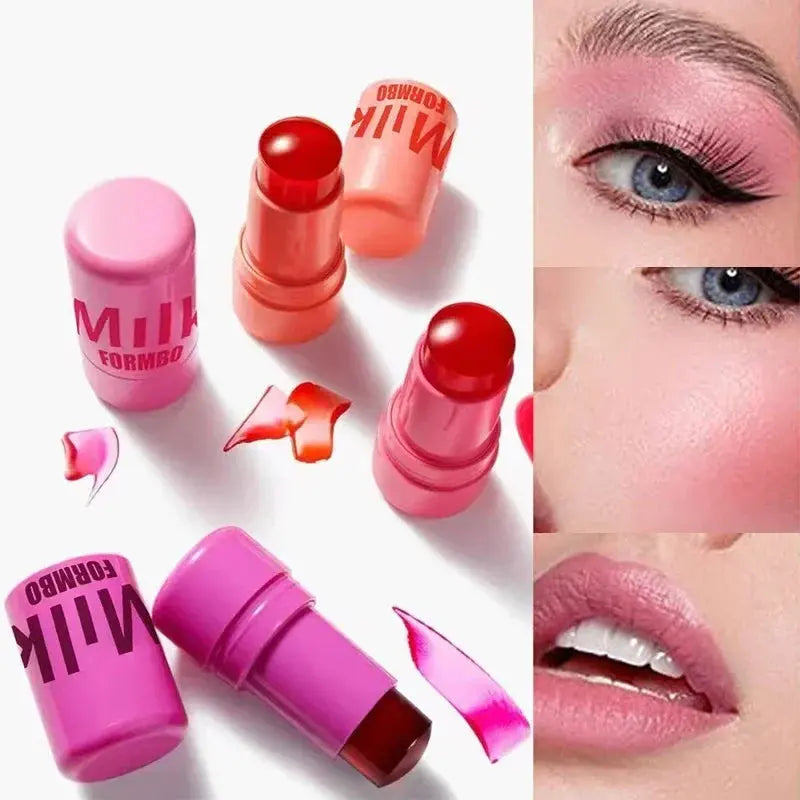 Water Jelly Lip Tint + Cheek Blush Stain (Pack of 4) PRO GADGETS