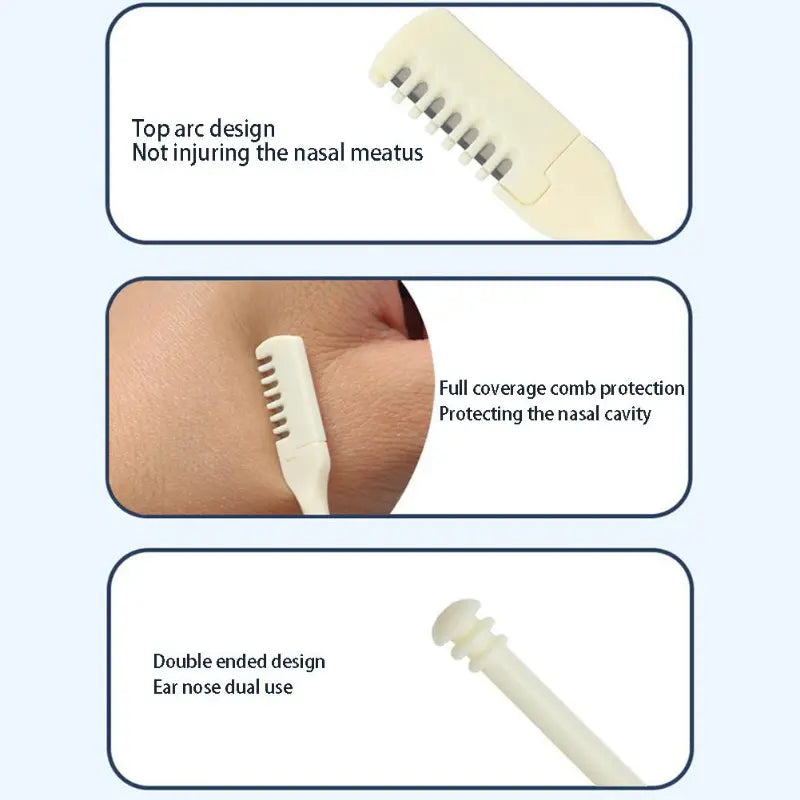 Nasal Hair Trimmer 360 Rotating (pack of 3)
