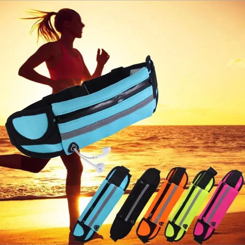 Hydration Running Belt with Multiple Pockets