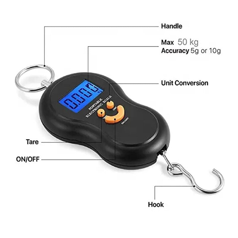 Electronic Portable Gourd Scale 50kg