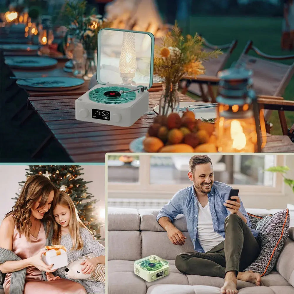 Retro Bluetooth Speaker - Perfect Mini White Noise Companion