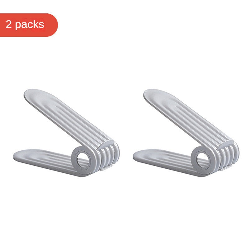 Adjustable Shoe Slots Organizer Rack