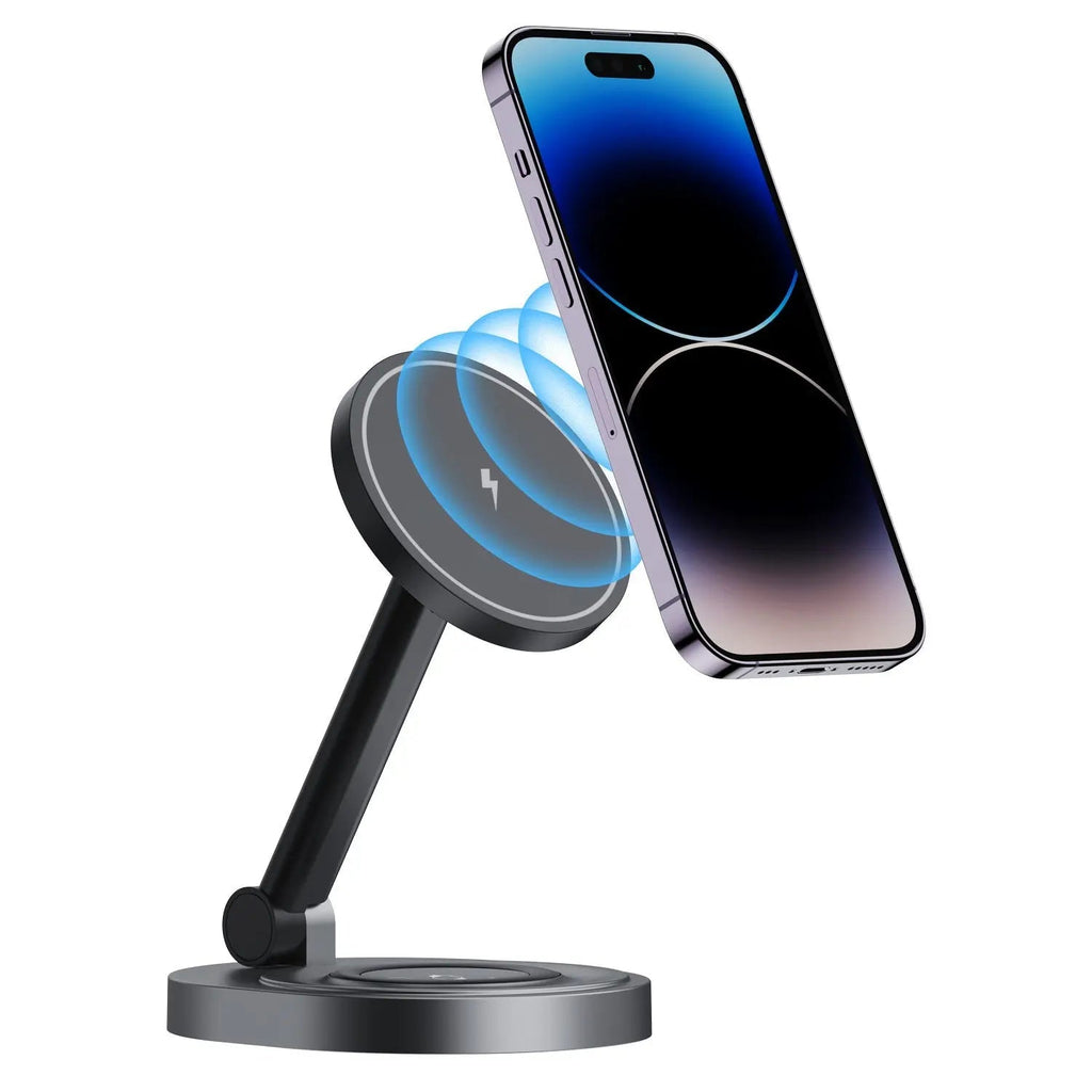 W14 Magnetic Wireless Charger | Three-in-One Fast Charging Station PRO GADGETS