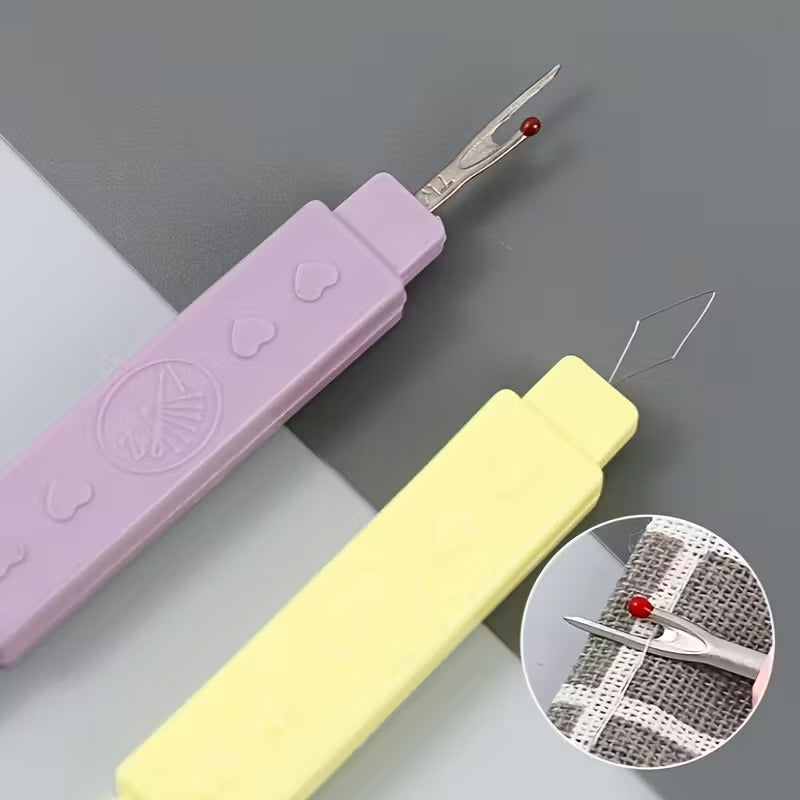 2-in-1 Seam Ripper and Threader Set
